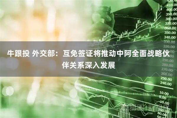 牛跟投 外交部：互免签证将推动中阿全面战略伙伴关系深入发展